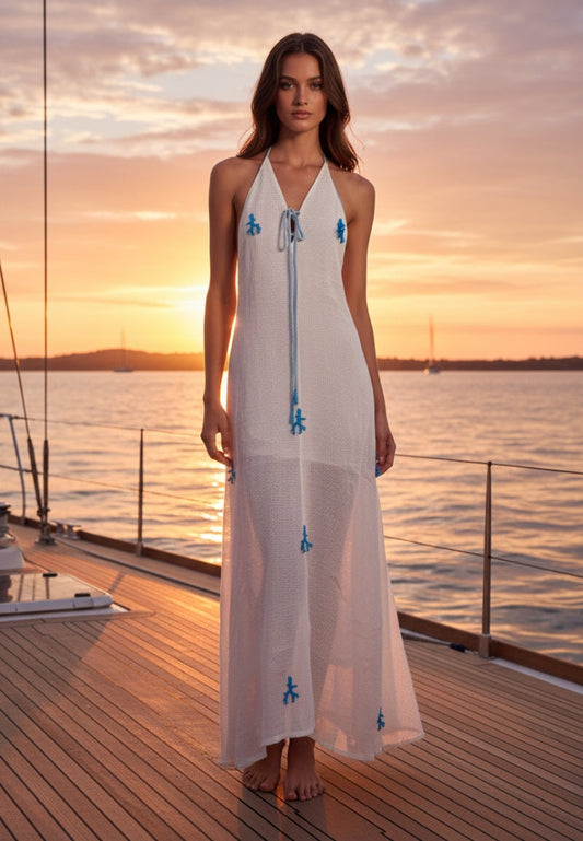 Athens White Dress