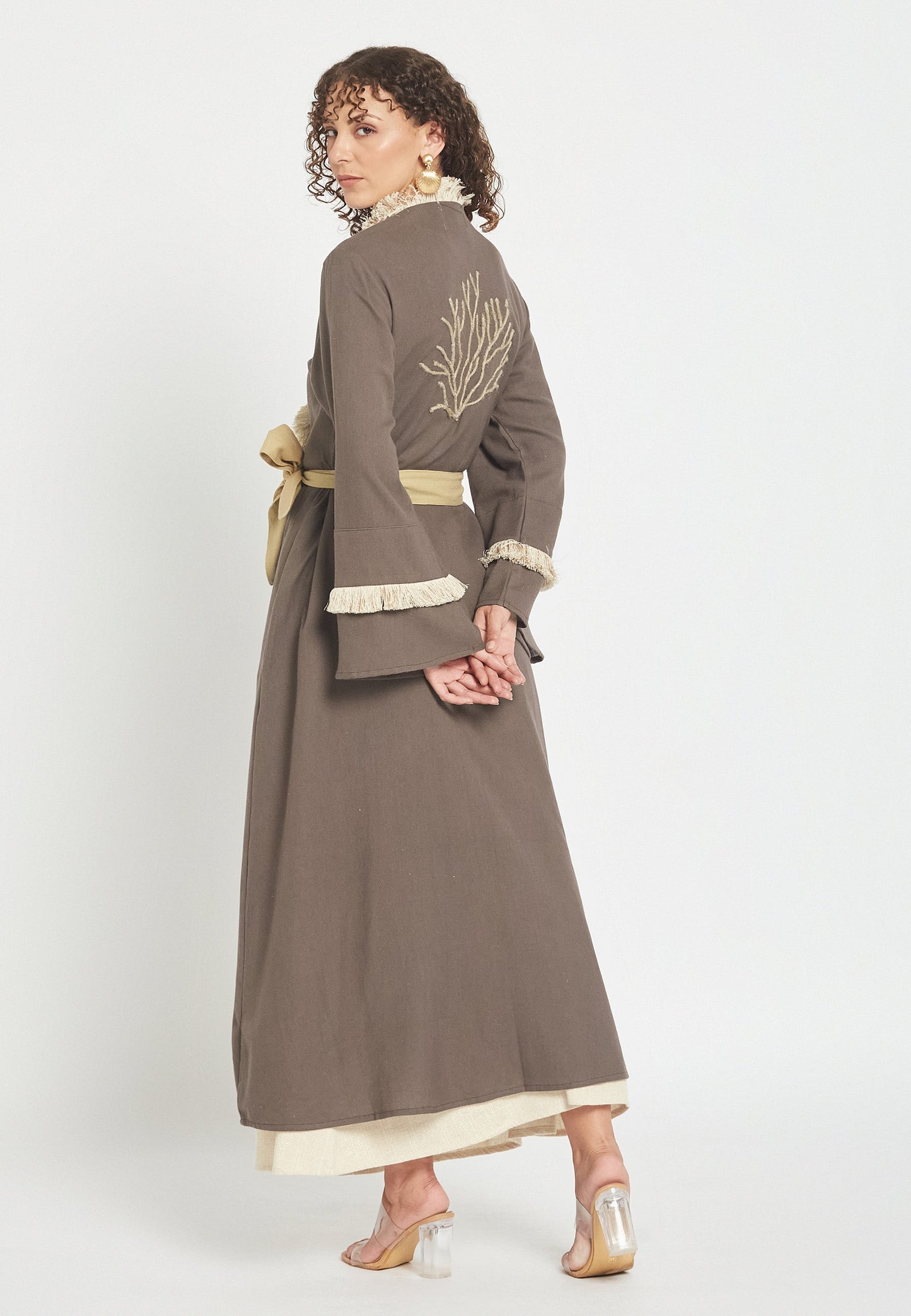 Dust Mocha Kimono
