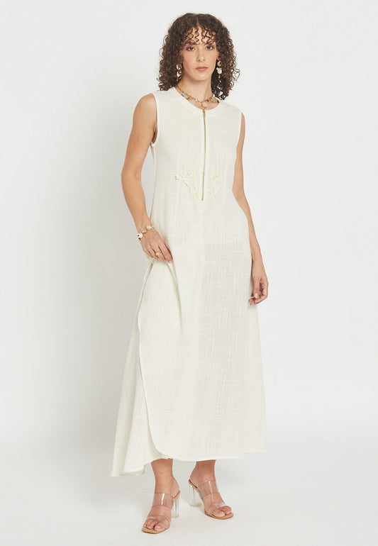 Calair White Dress