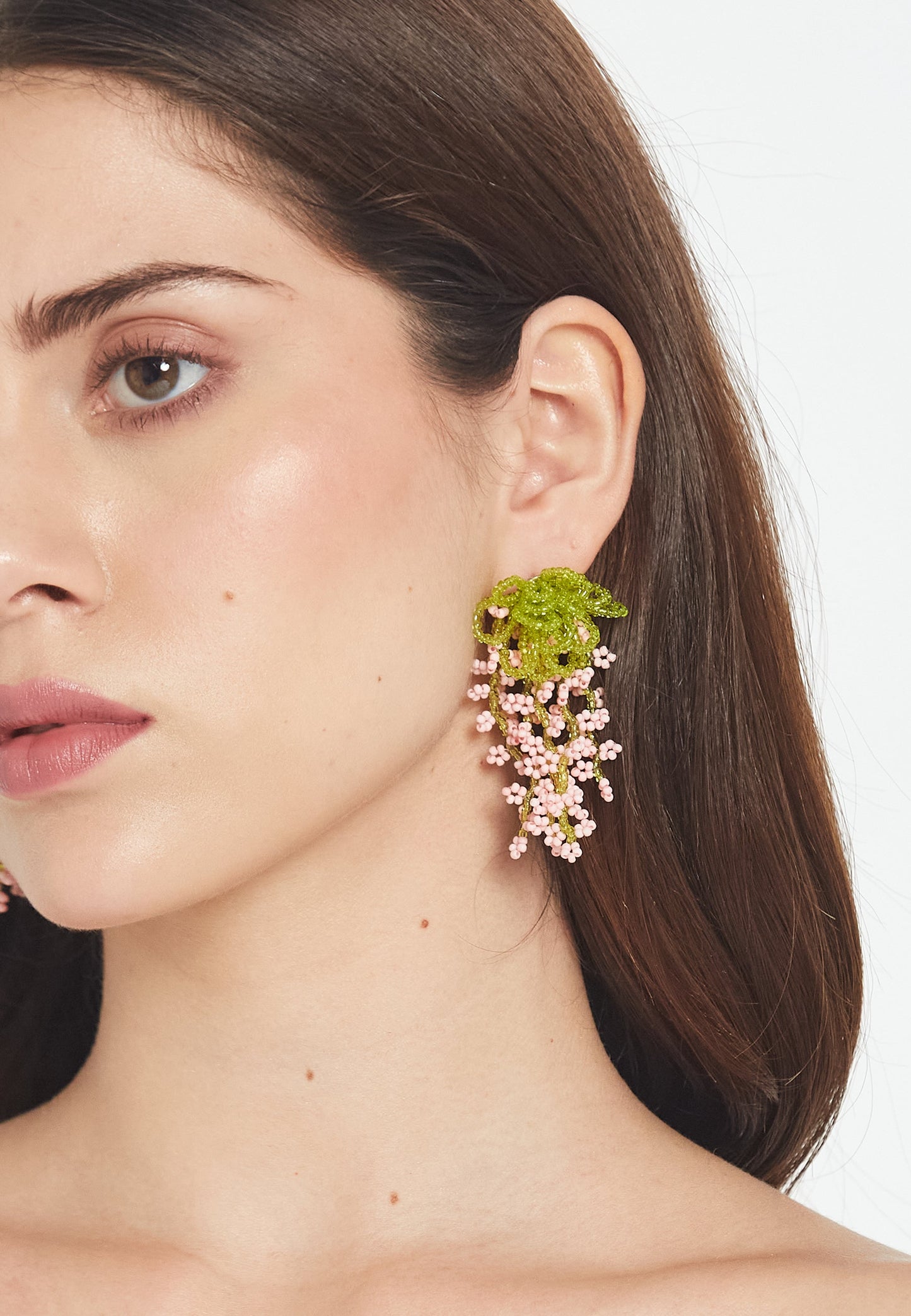 Angela Pink Earrings