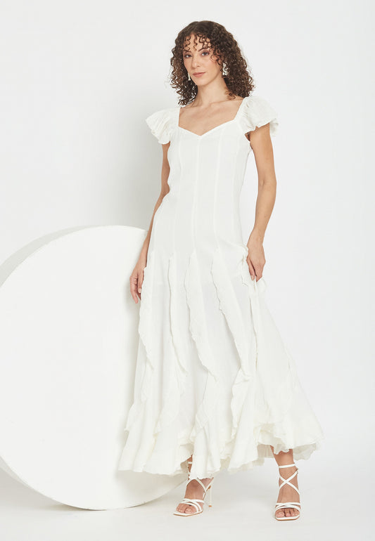 Maronda White Dress