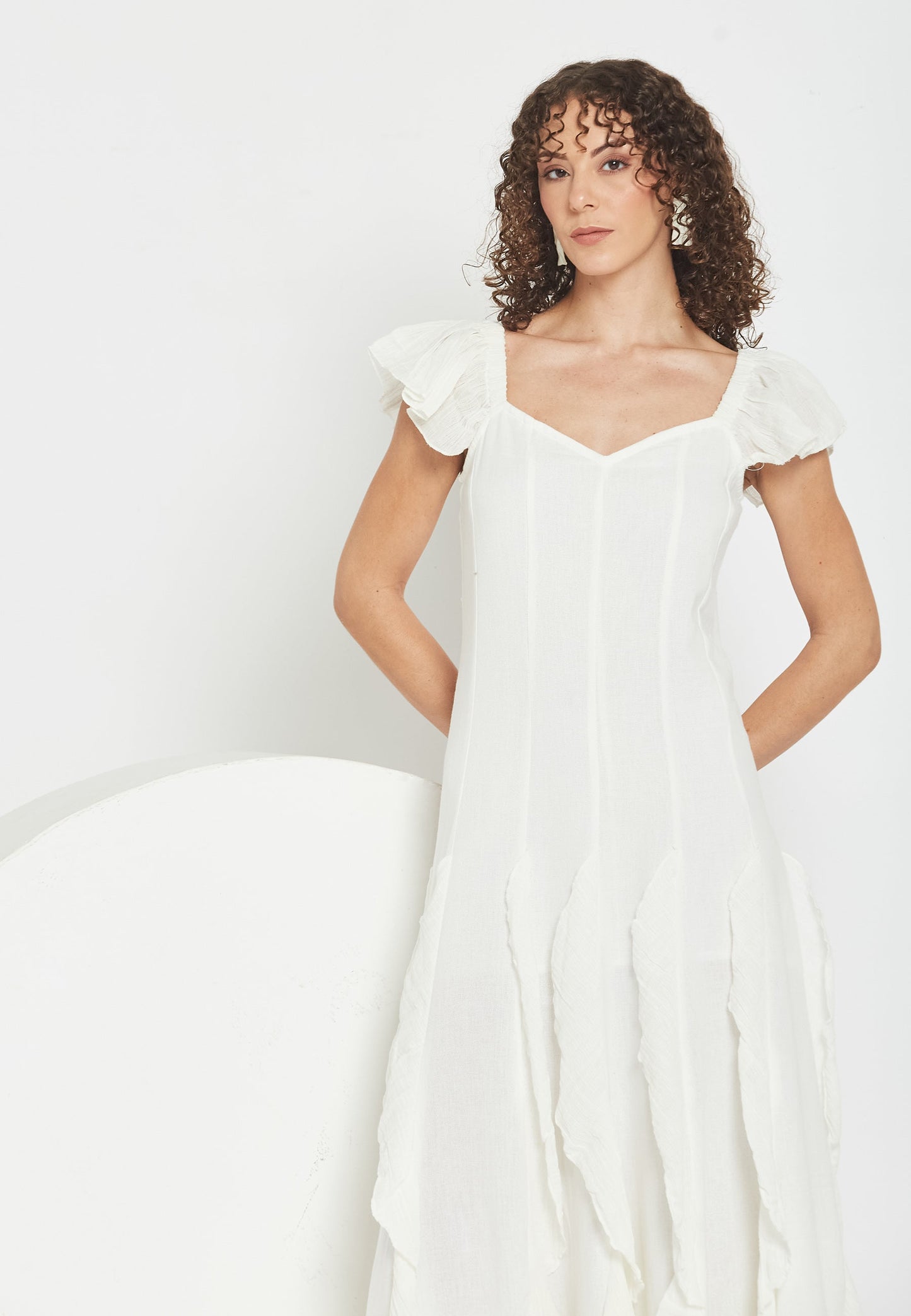 Maronda White Dress