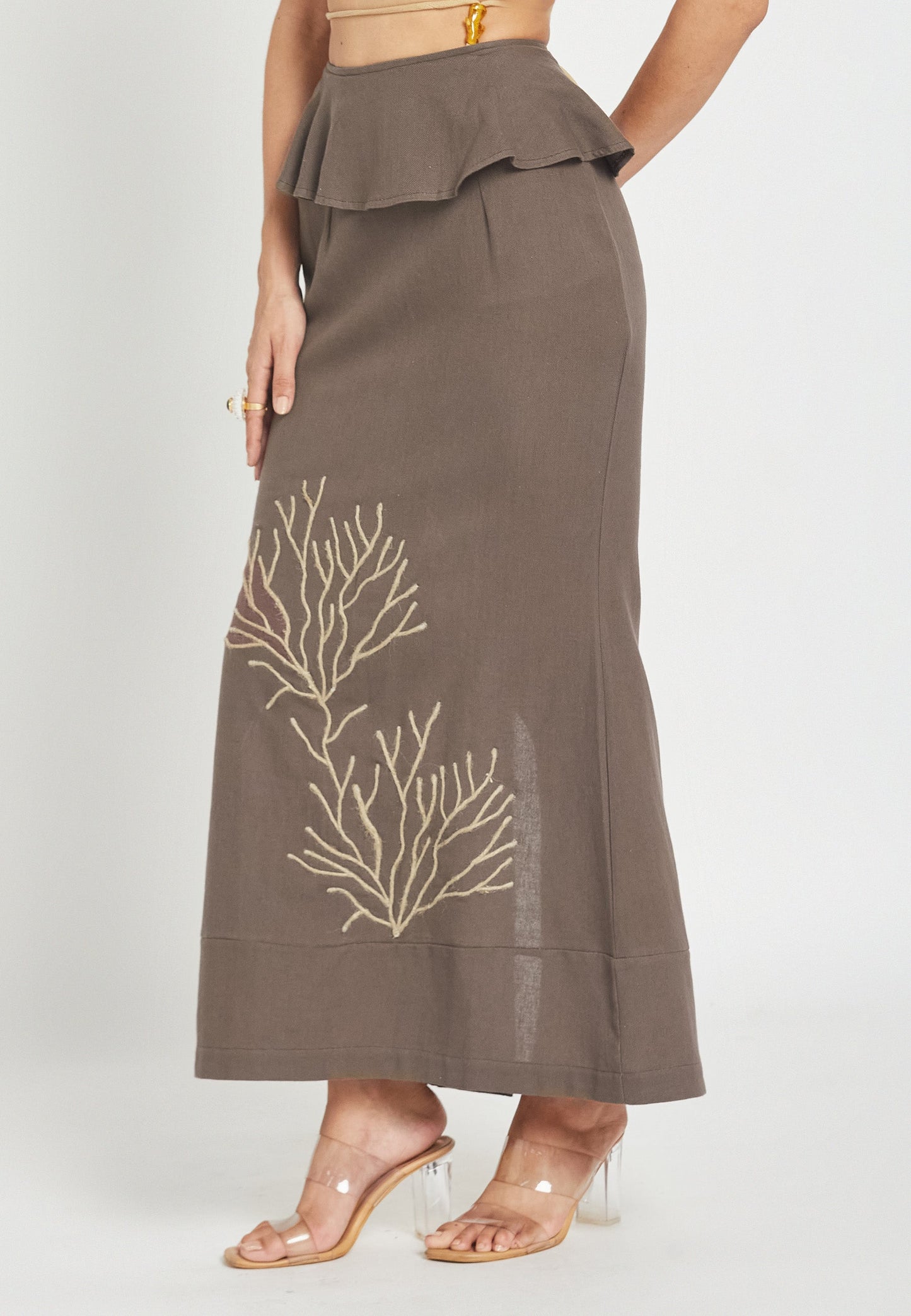 Riviera Mocha Skirt