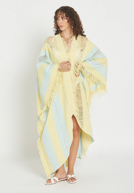 Claralé Yellow Poncho