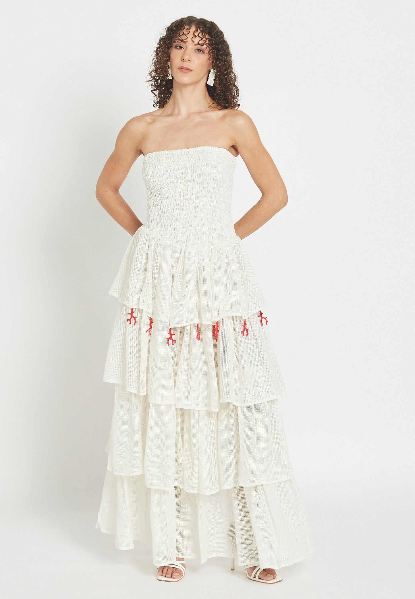 Alboral White Dress