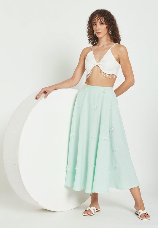 Lumara Blue Skirt