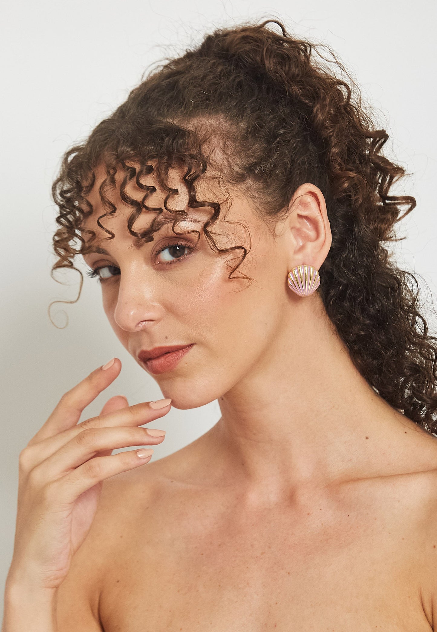 Shelly Pink Earrings