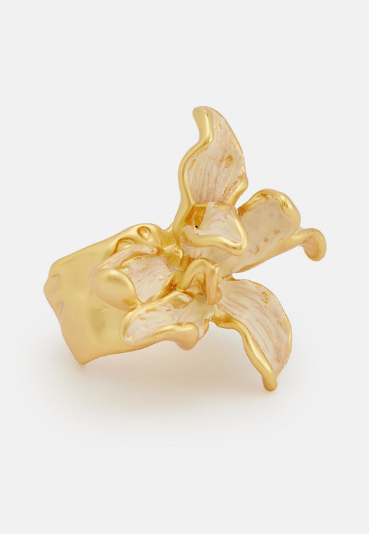 Gia White Ring