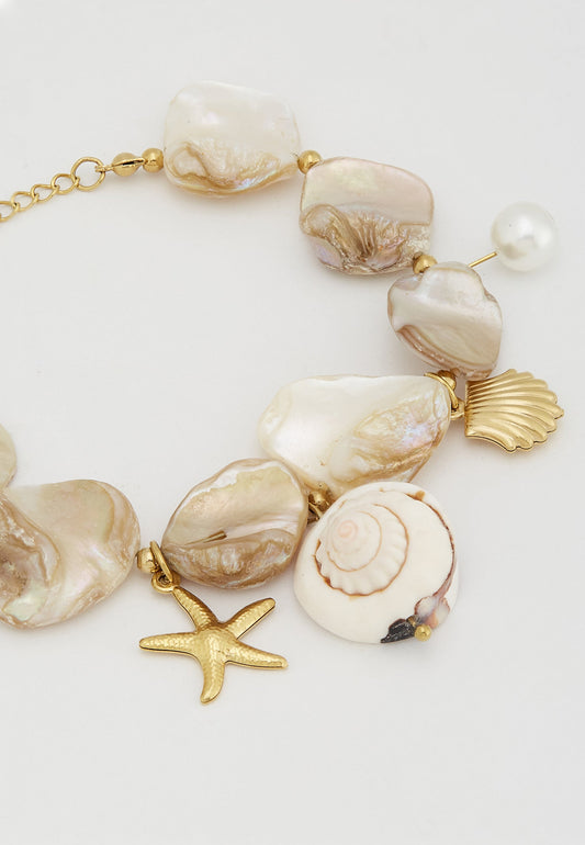 Elva White Bracelet
