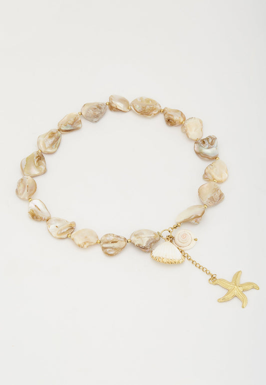 Elva White Necklace