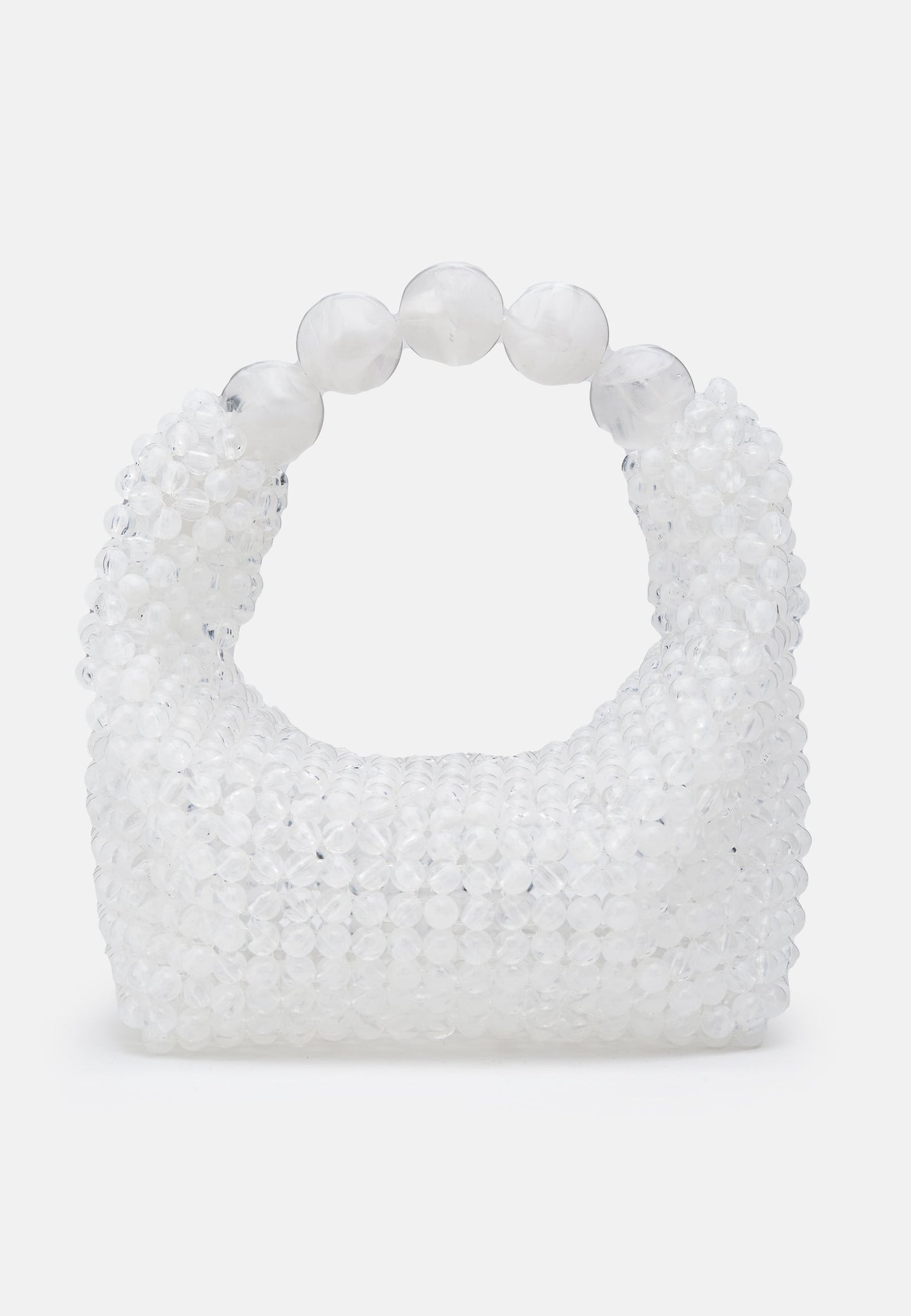 Borsa a mano Coralina bianca