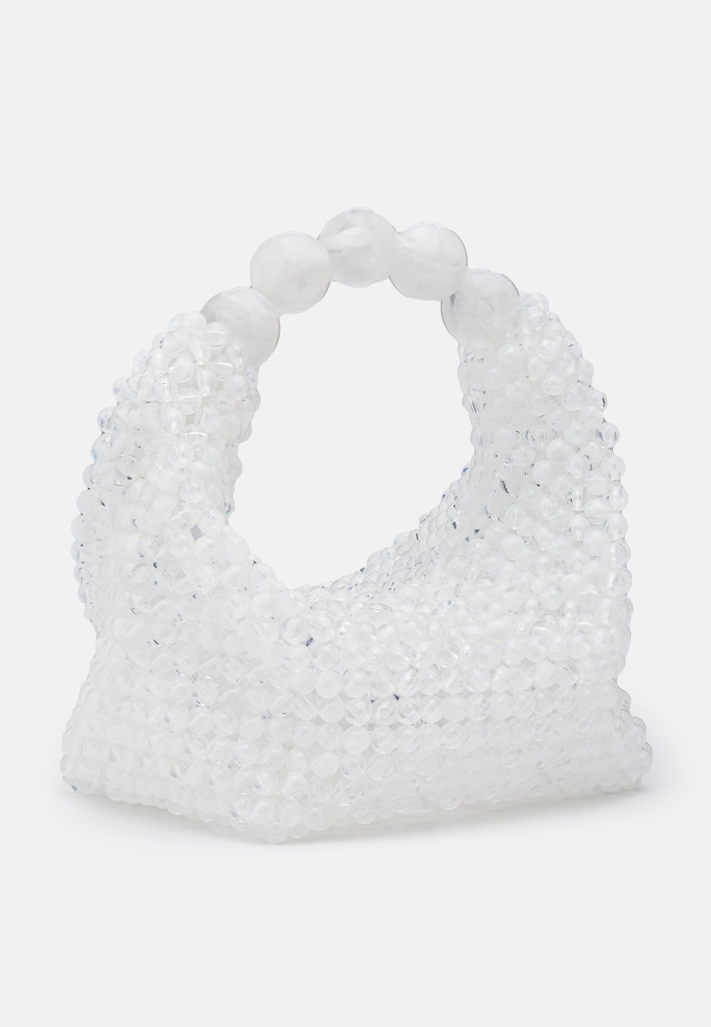 Borsa a mano Coralina bianca