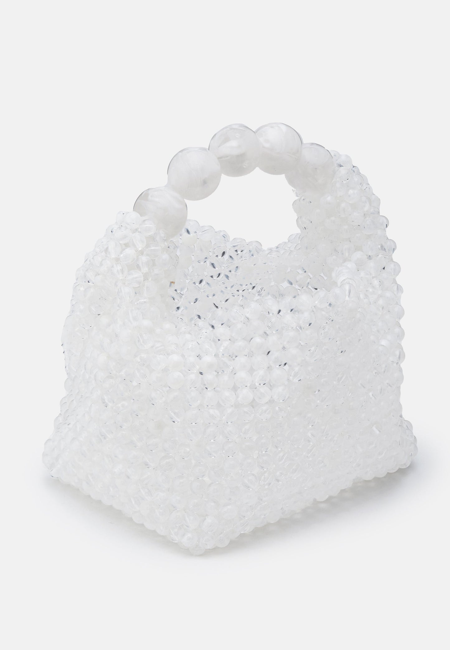 Borsa a mano Coralina bianca