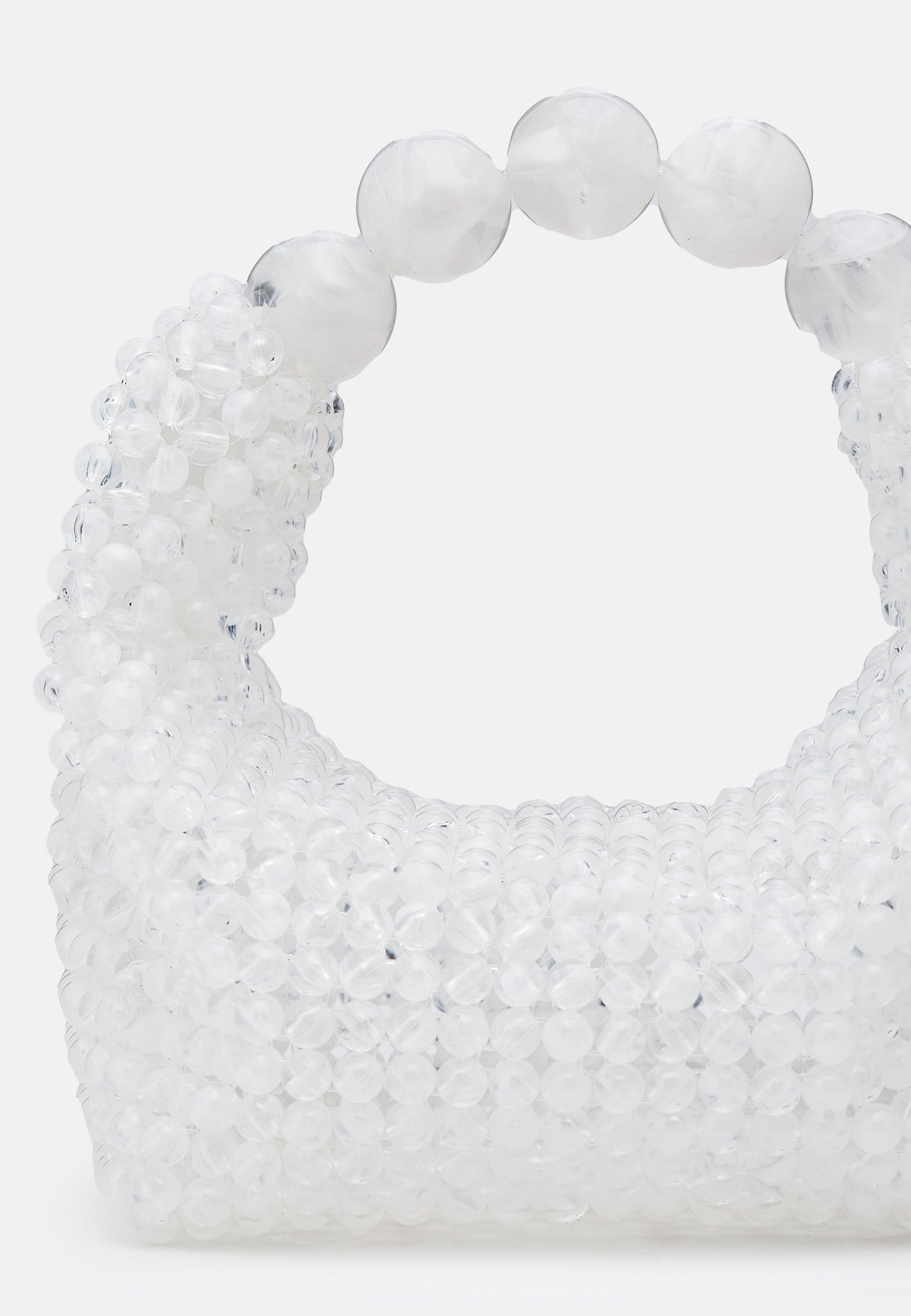 Borsa a mano Coralina bianca