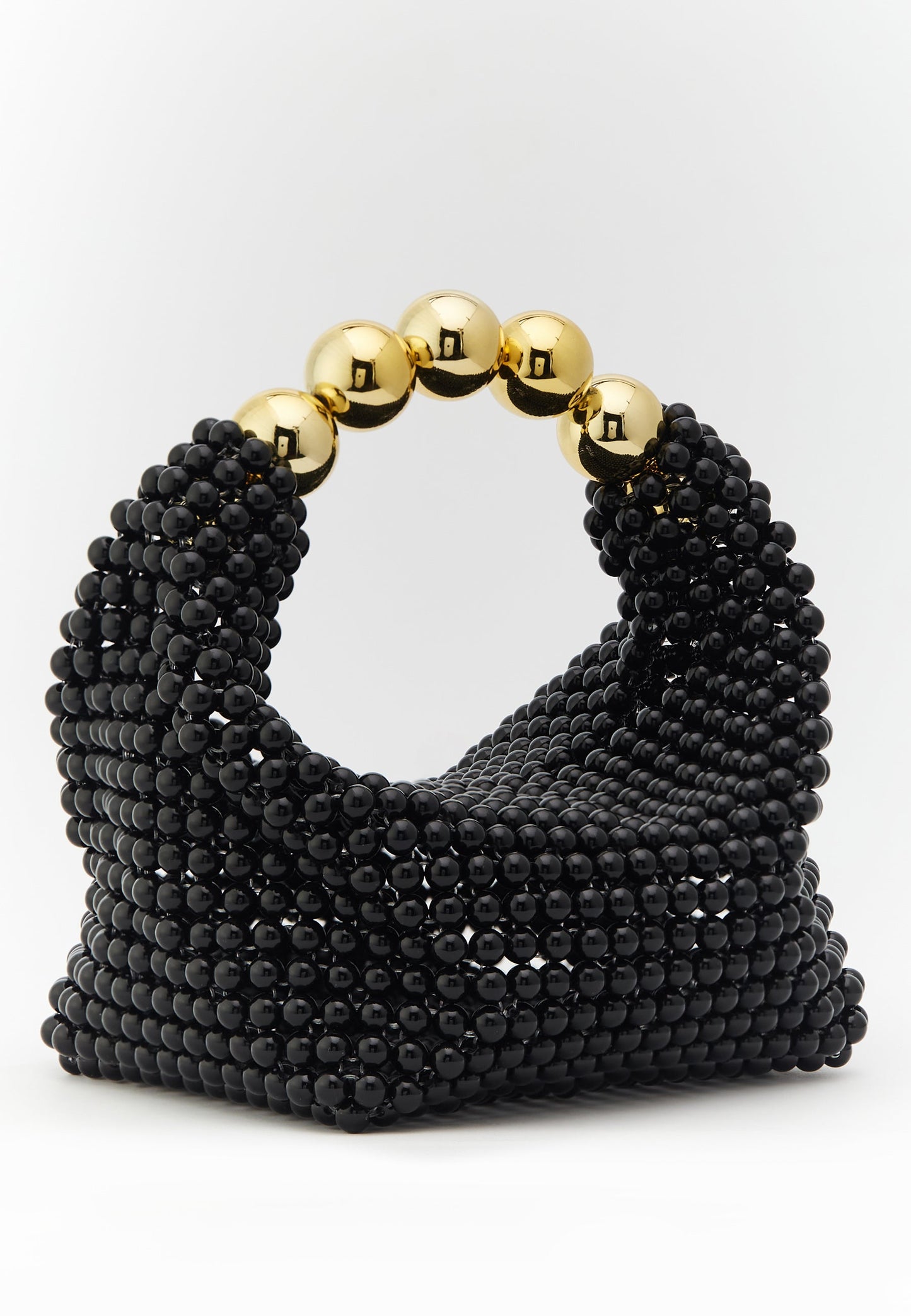 Borsa a mano nera Coralina