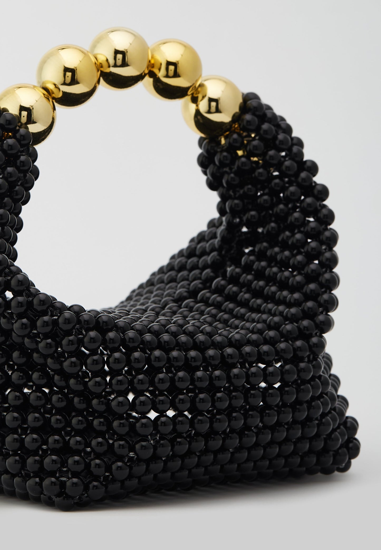 Borsa a mano nera Coralina