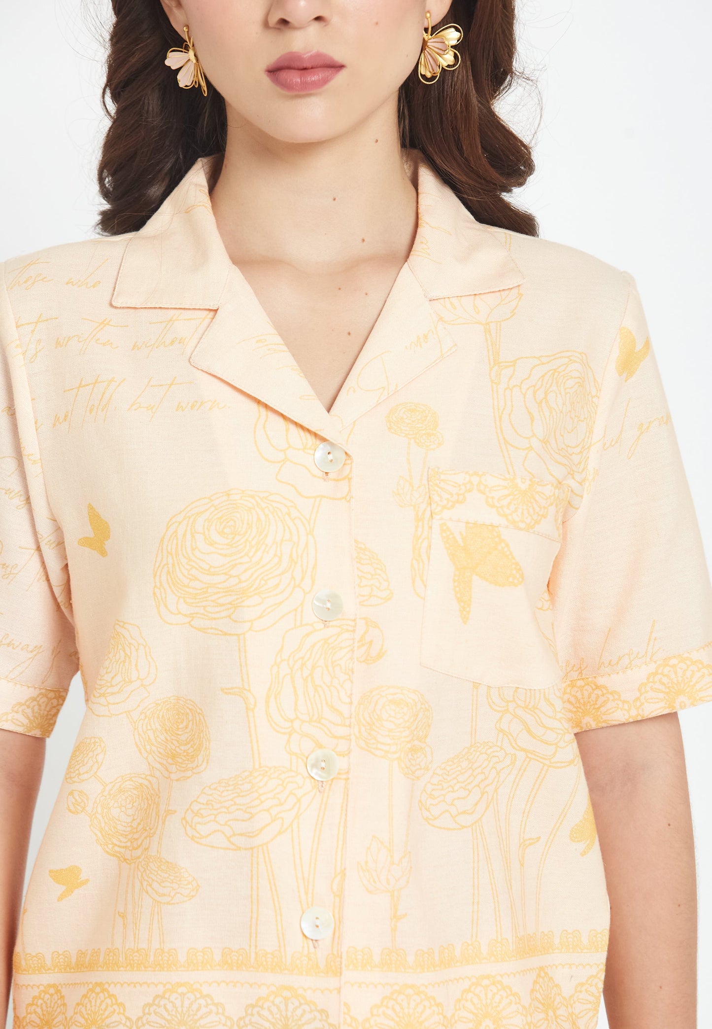 Azzurra Butterfly Shirt