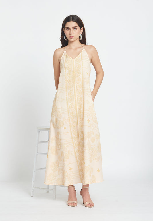 Gardenia Butterfly Dress
