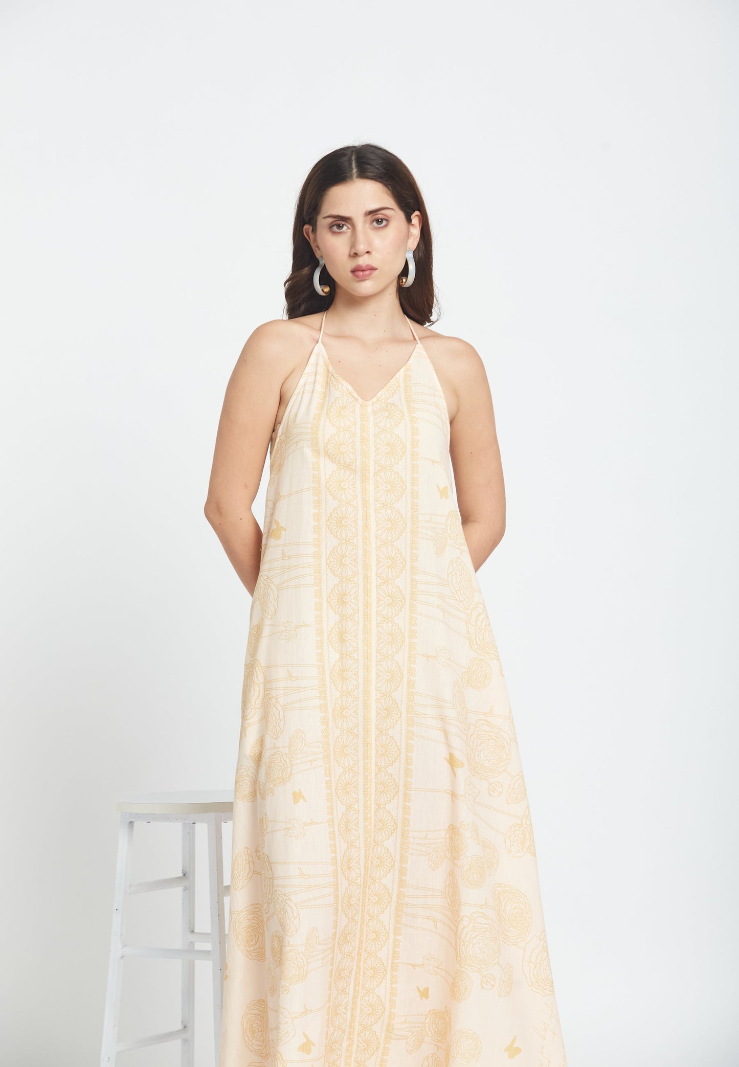 Gardenia Butterfly Dress