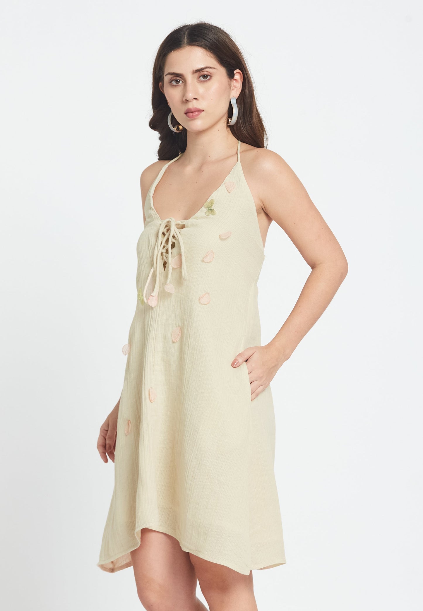 Loto Beige Dress