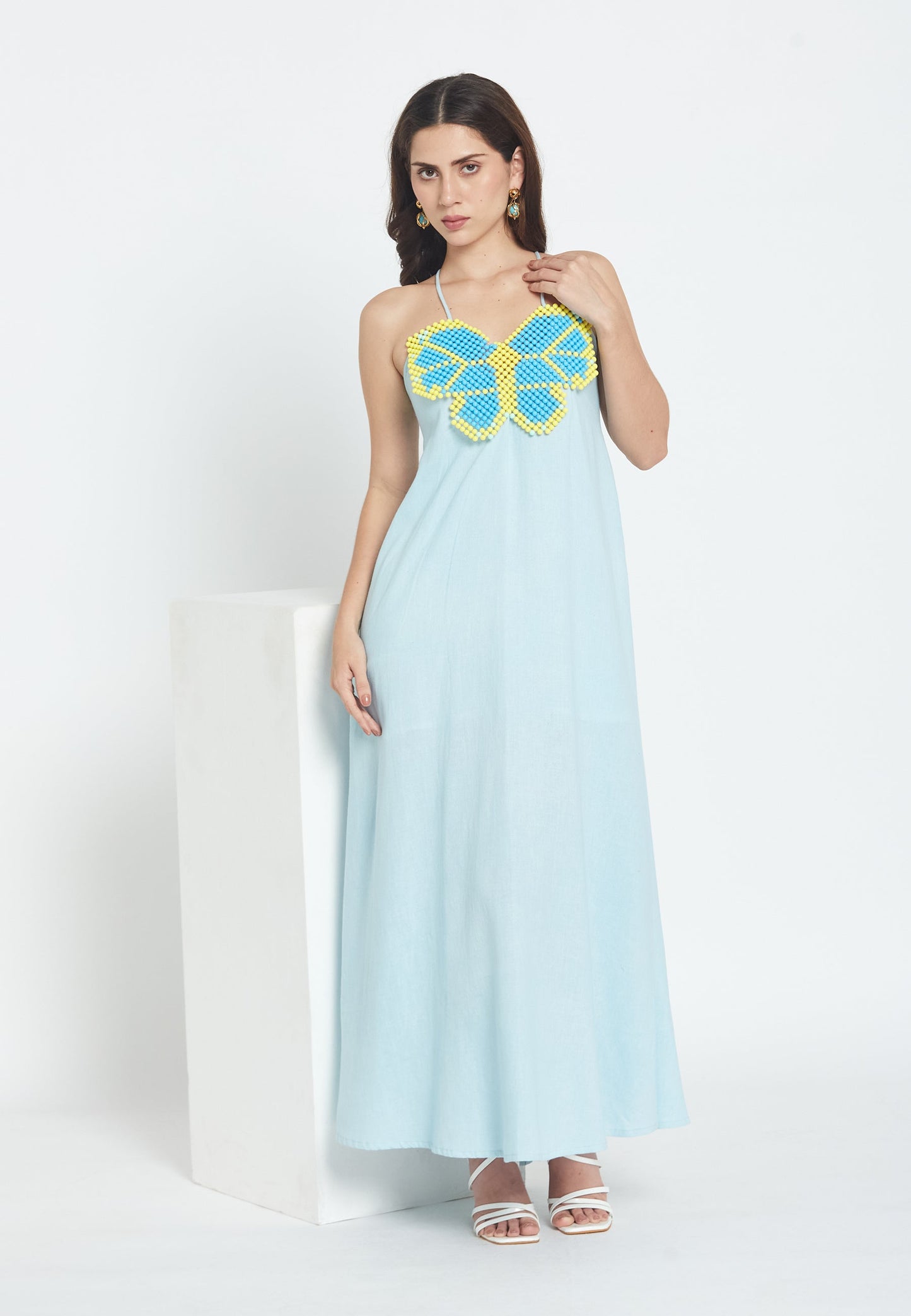Vento Blue Dress