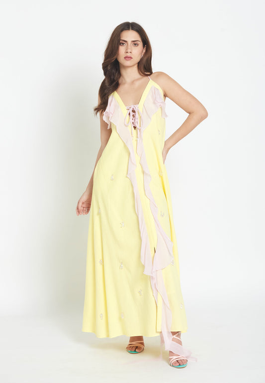 Brillante Yellow Dress