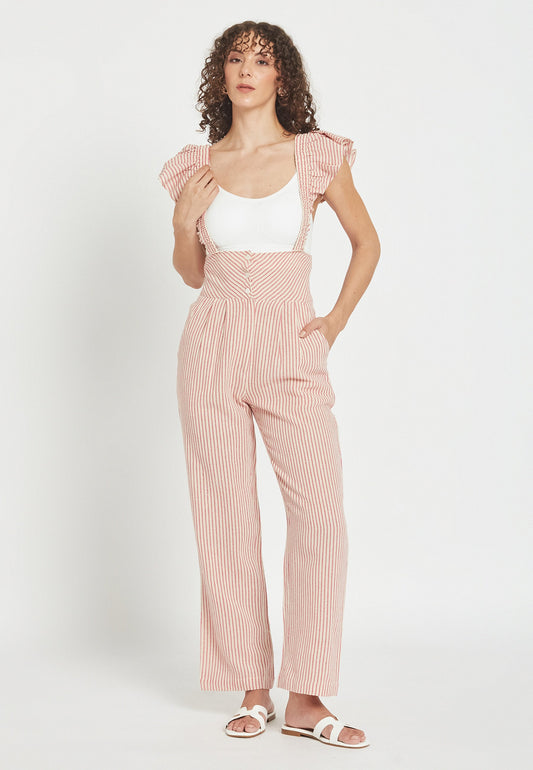Agua Red Jumpsuit