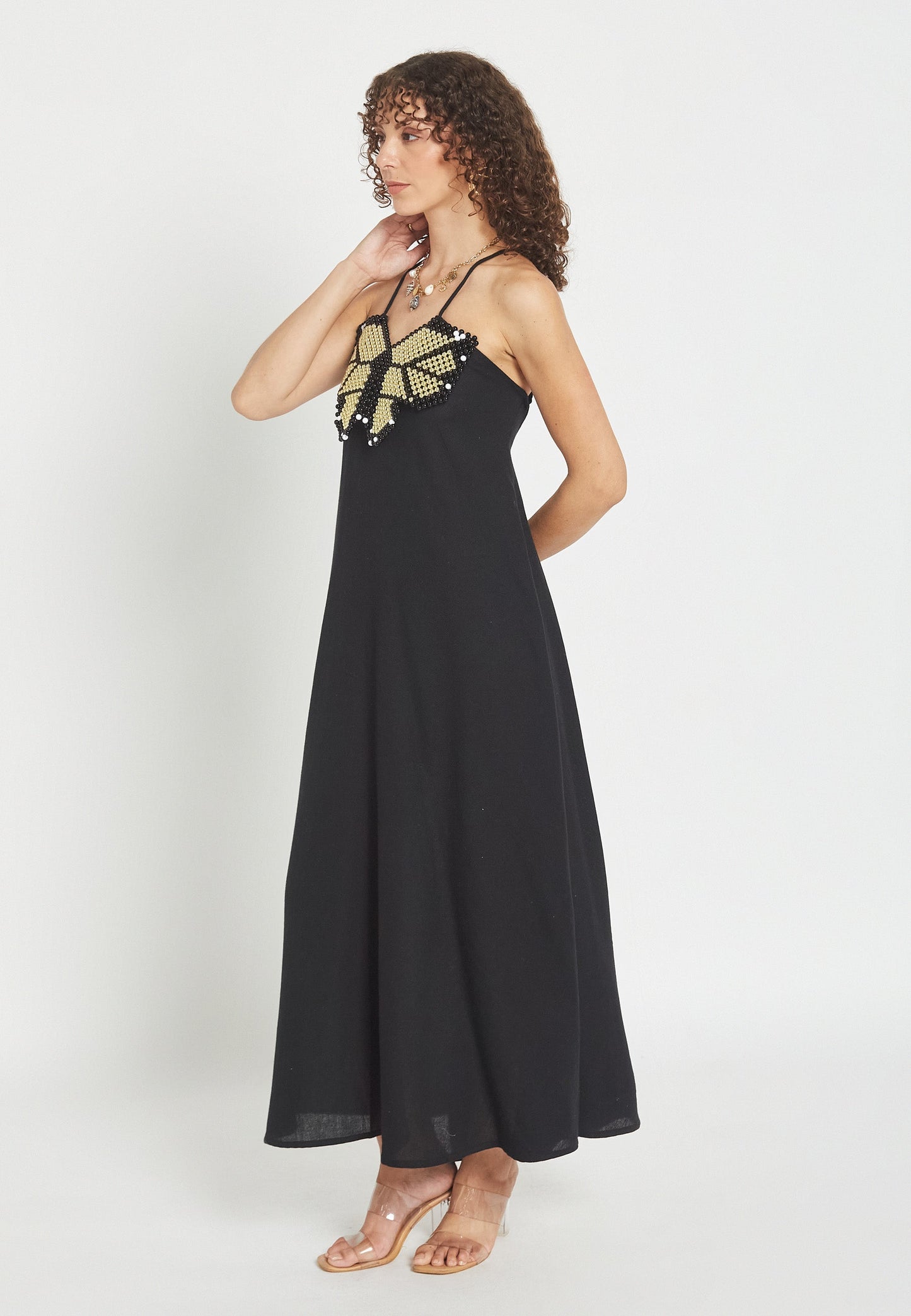 Vento Black Dress