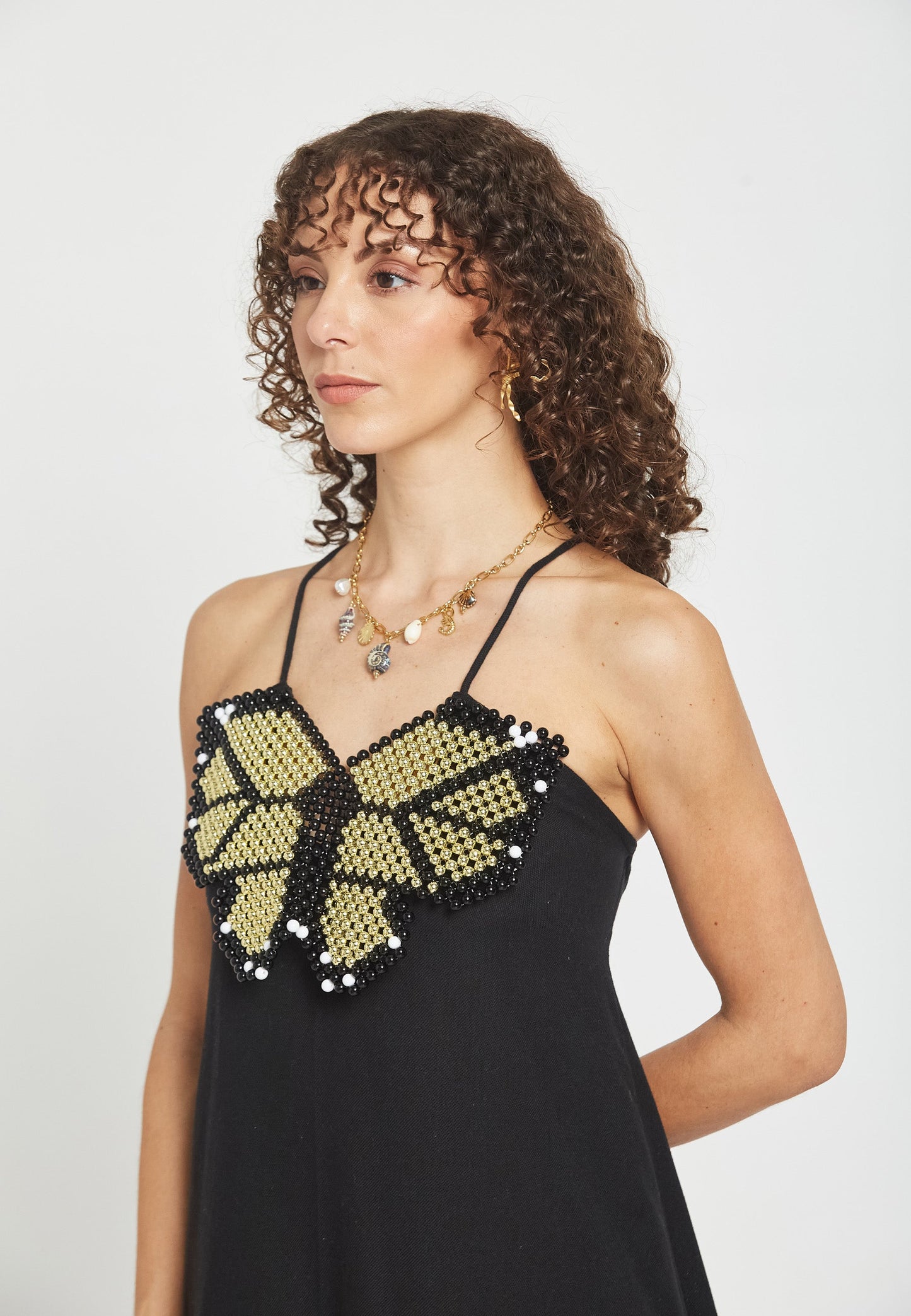 Vento Black Dress