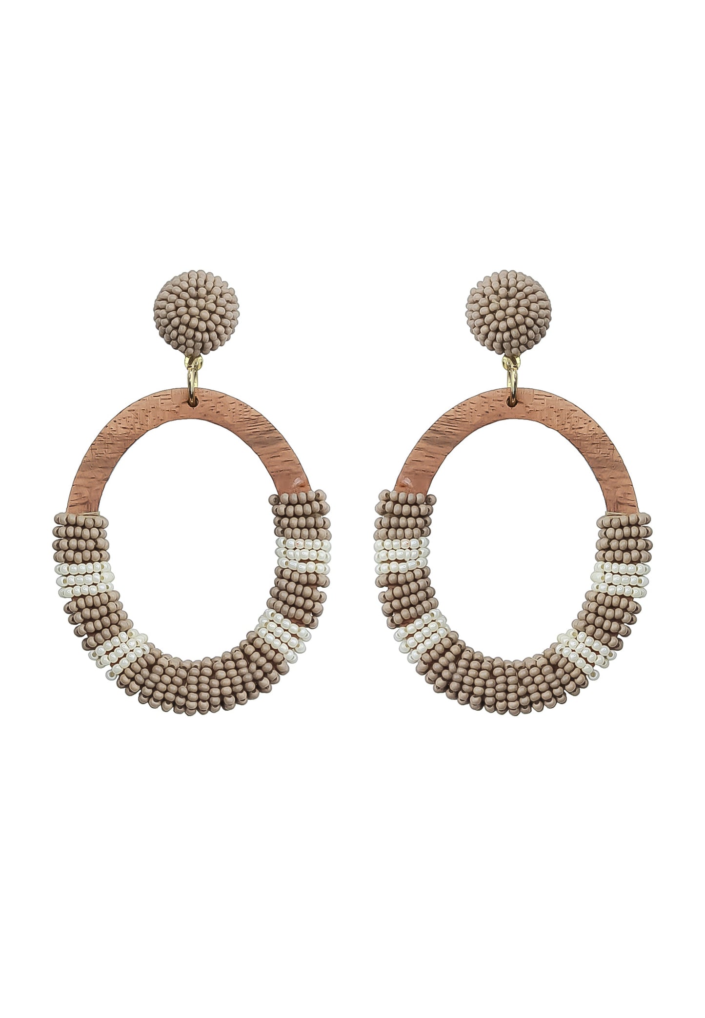 ruaha earrings Bombay Sunset