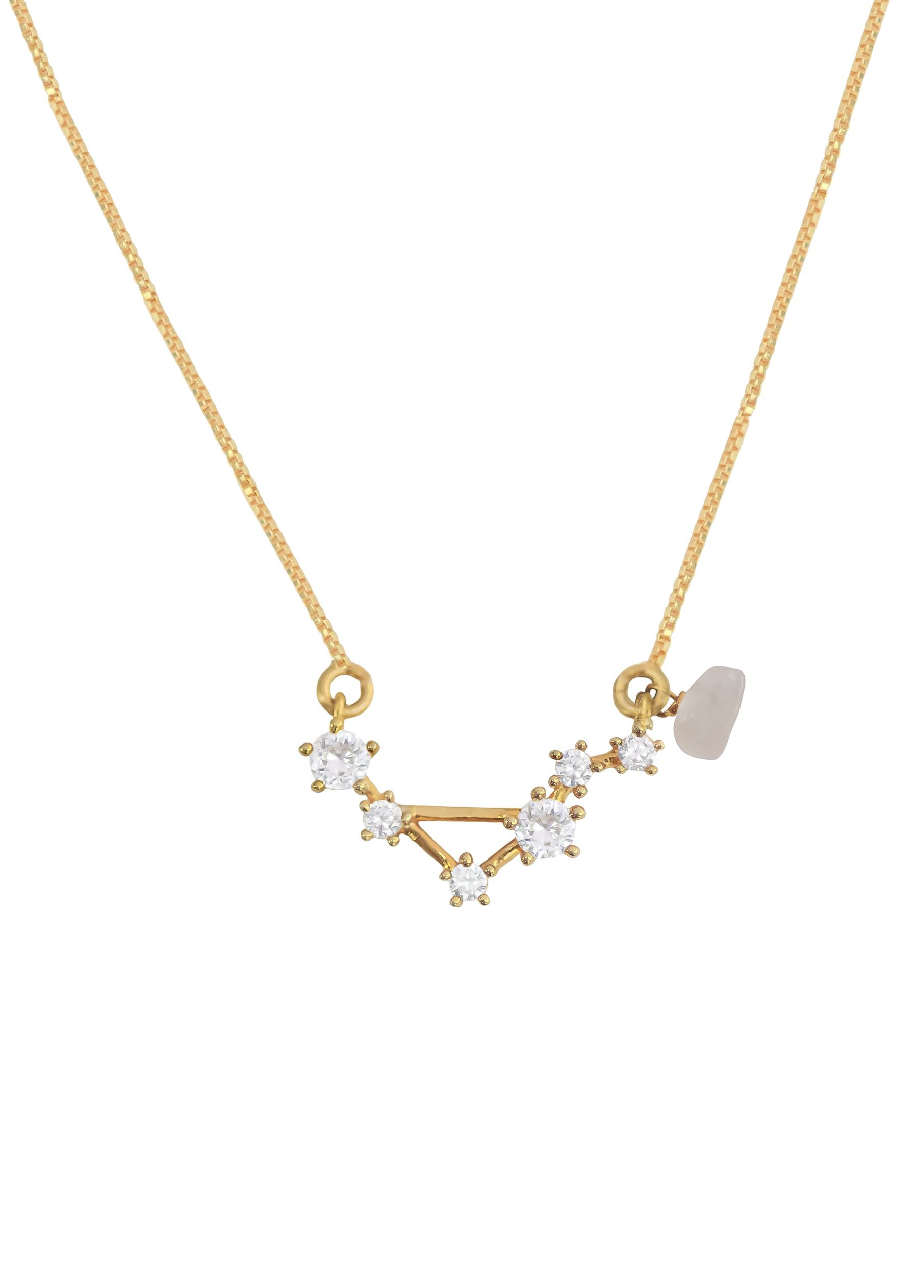 constellation libra zodiac necklace Bombay Sunset