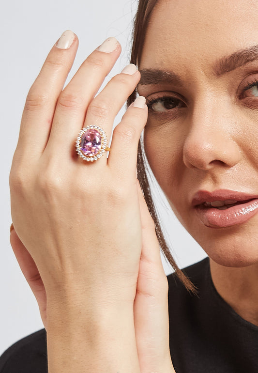 Beauty Amethyst Ring