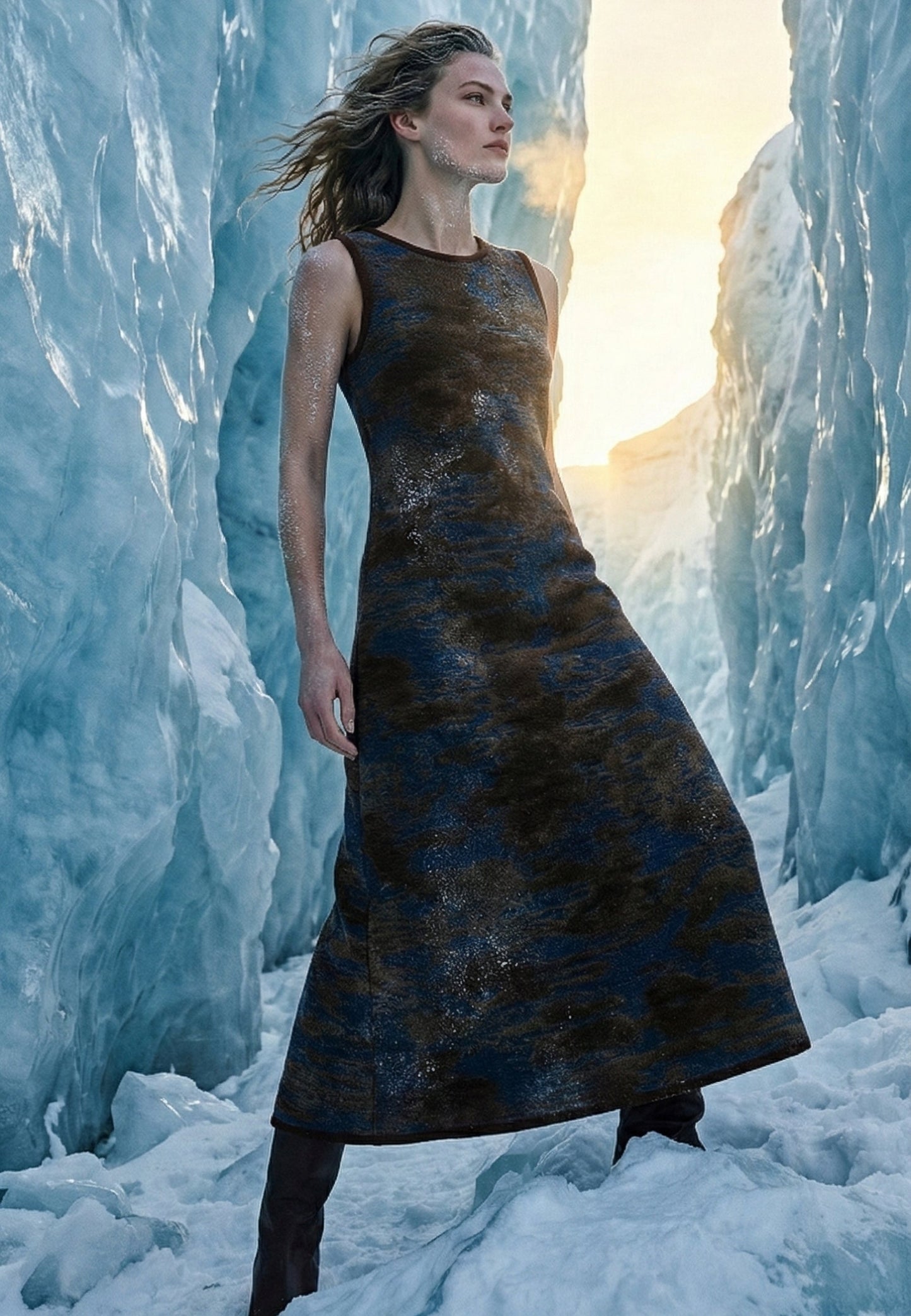 Midnight Denim Dress