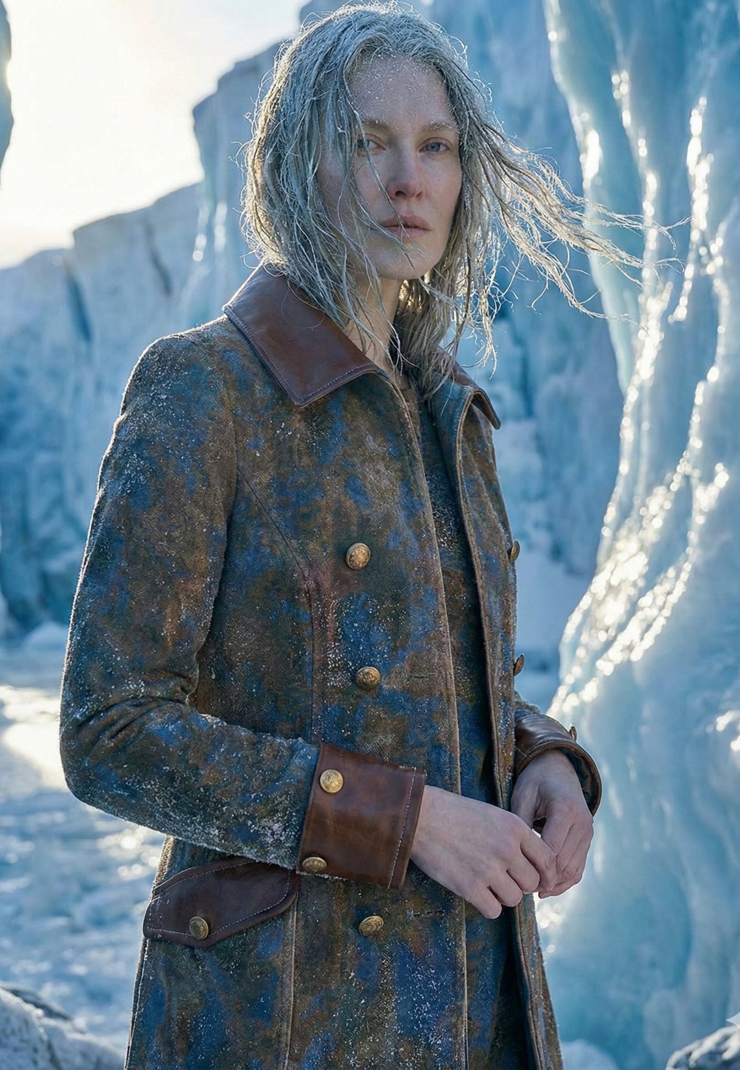 Midnight Denim Trench