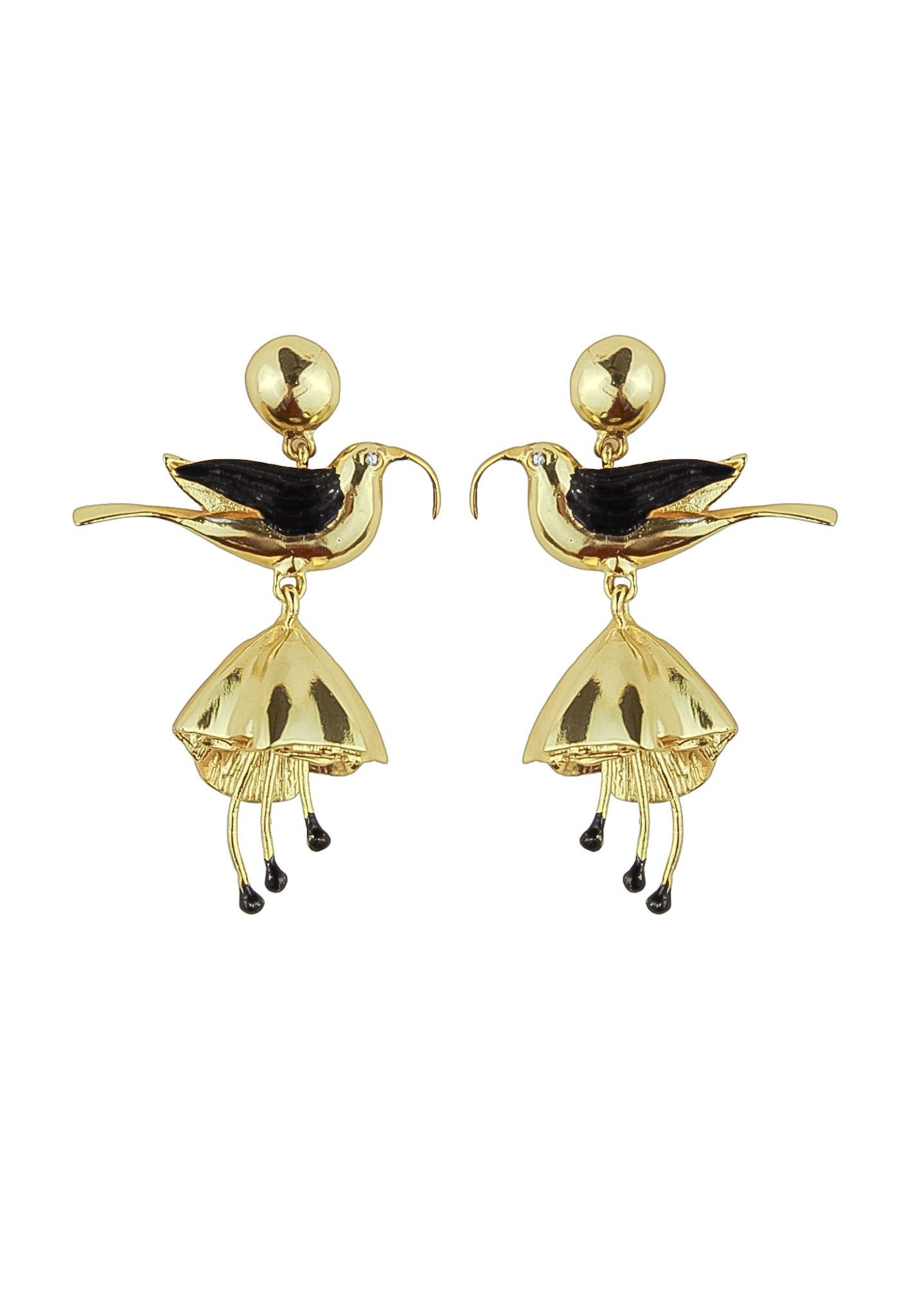 hummingbird earrings below 50 bridal bride bridesmaid bridesmaids Bombay Sunset