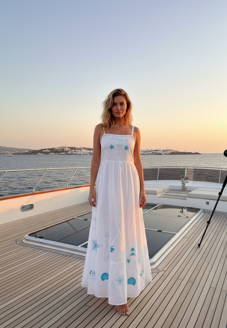 Vita White Dress
