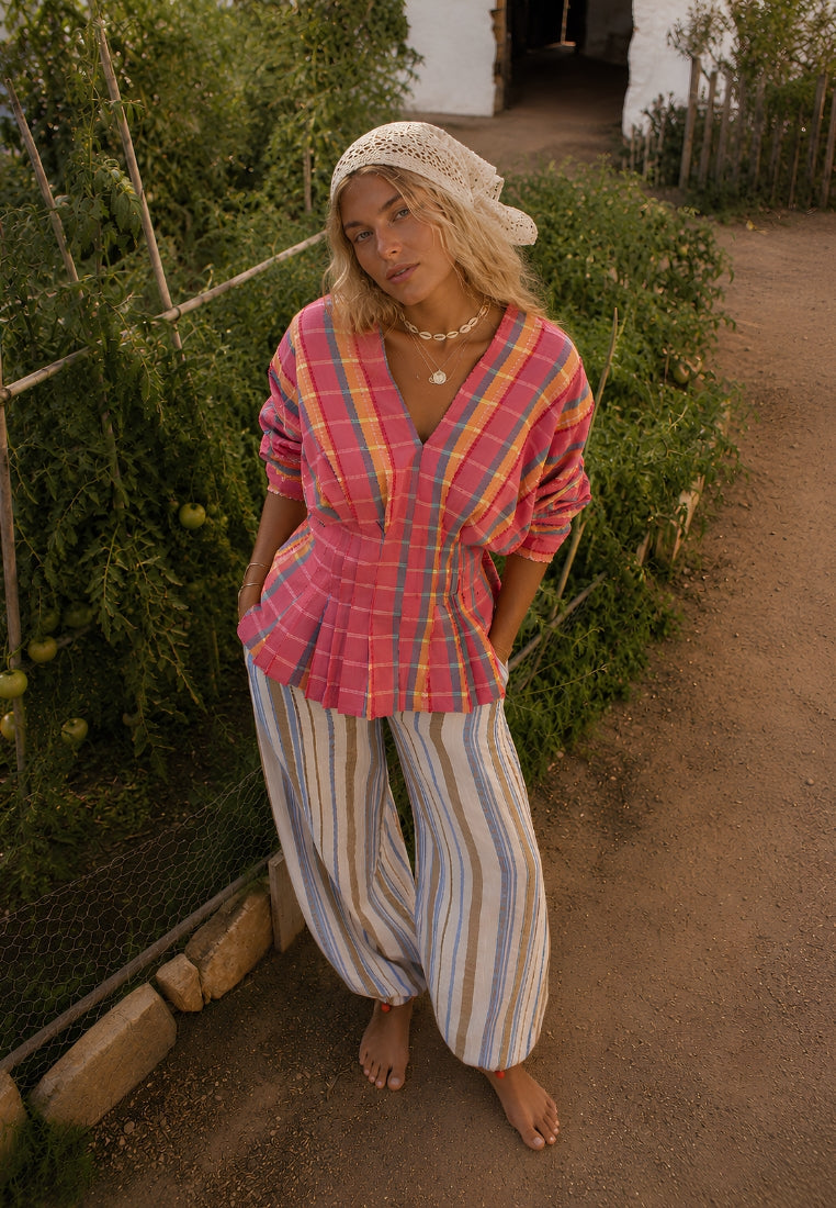 Lira Checks Faro Shirt