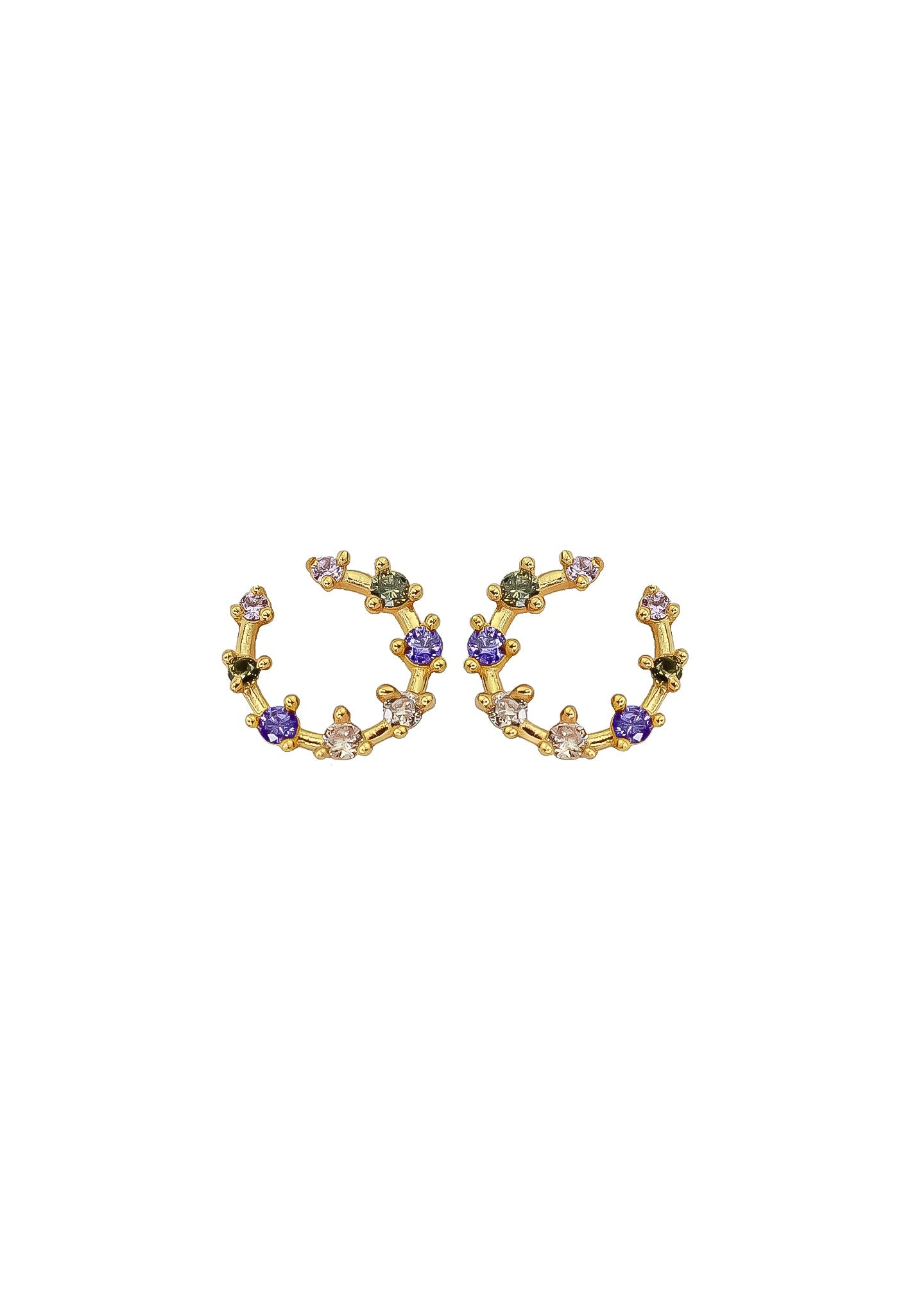 cruise viper earrings Bombay Sunset