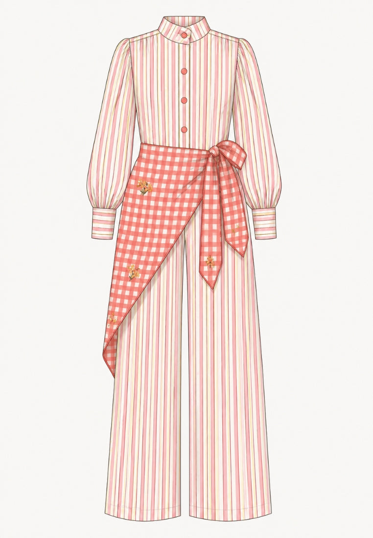 Cora Buganvilla Pants