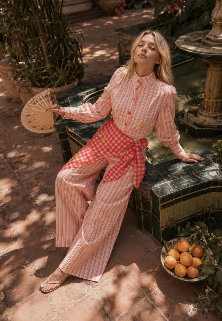 Cora Buganvilla Pants
