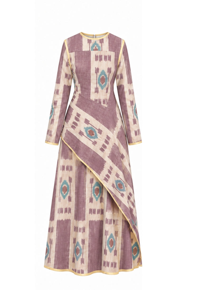 Quetzal Ikat Skirt