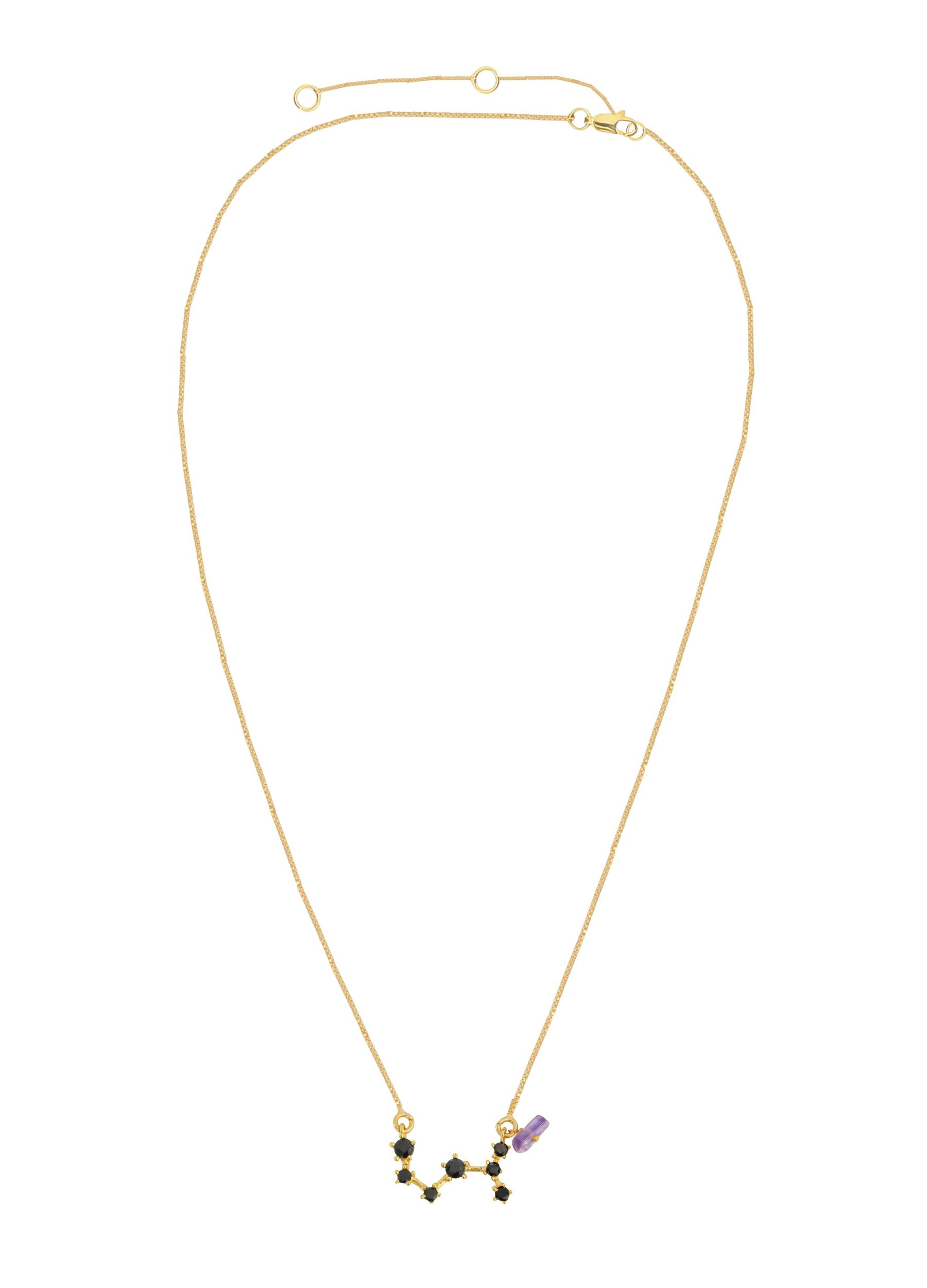 constellation sagittarius zodiac necklace Bombay Sunset