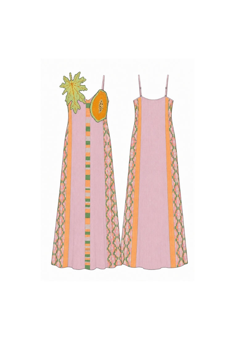 Papaya Lima Dress