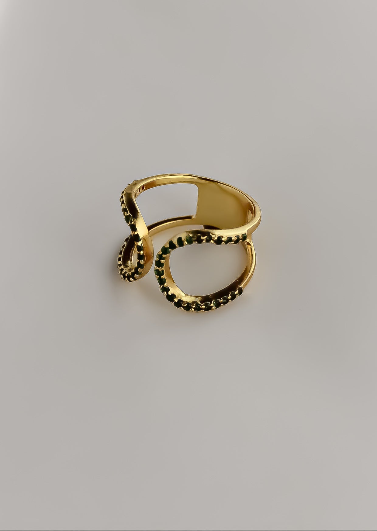 shape shifter ring Bombay Sunset