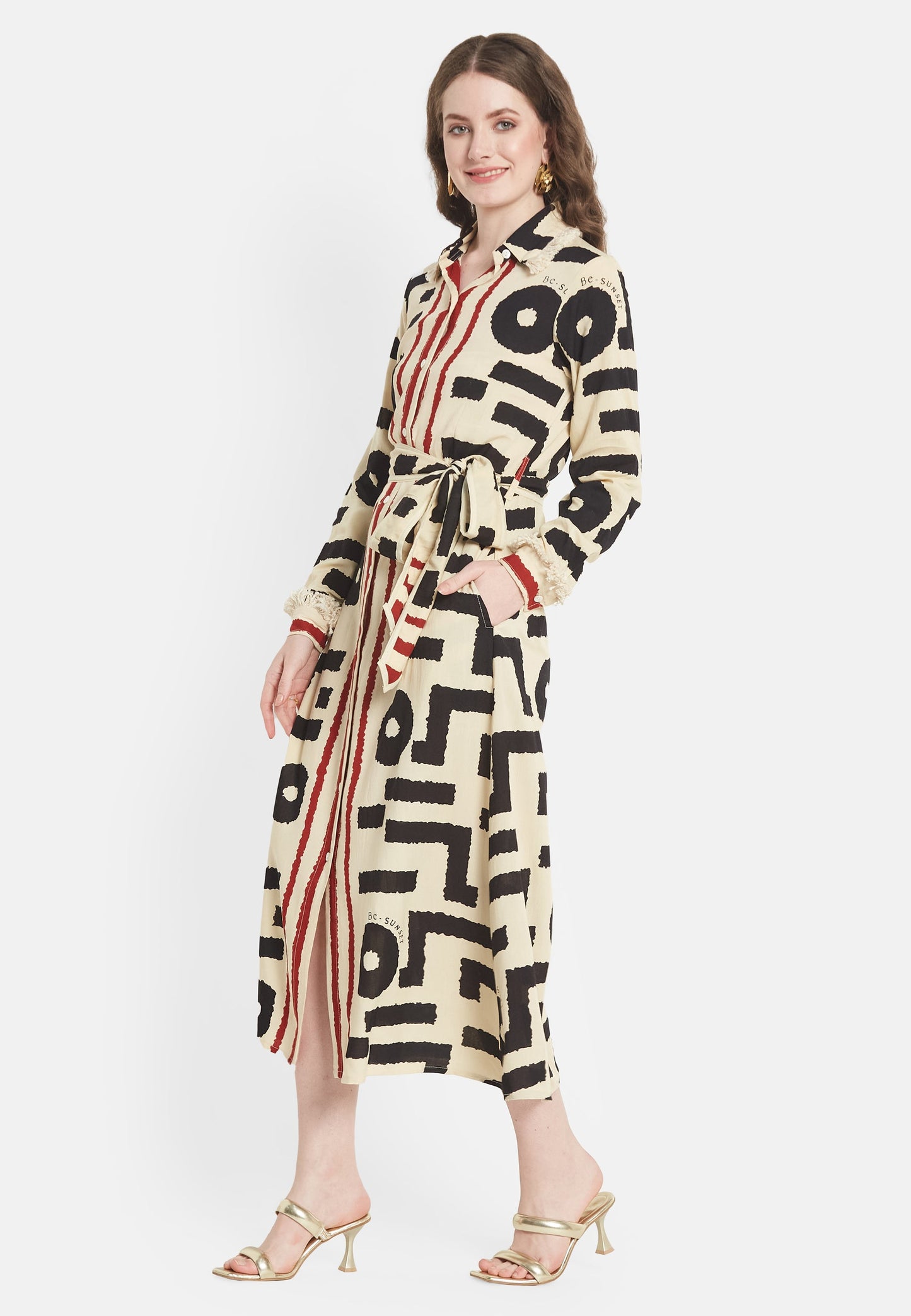 Vestido camisero Brio Althea