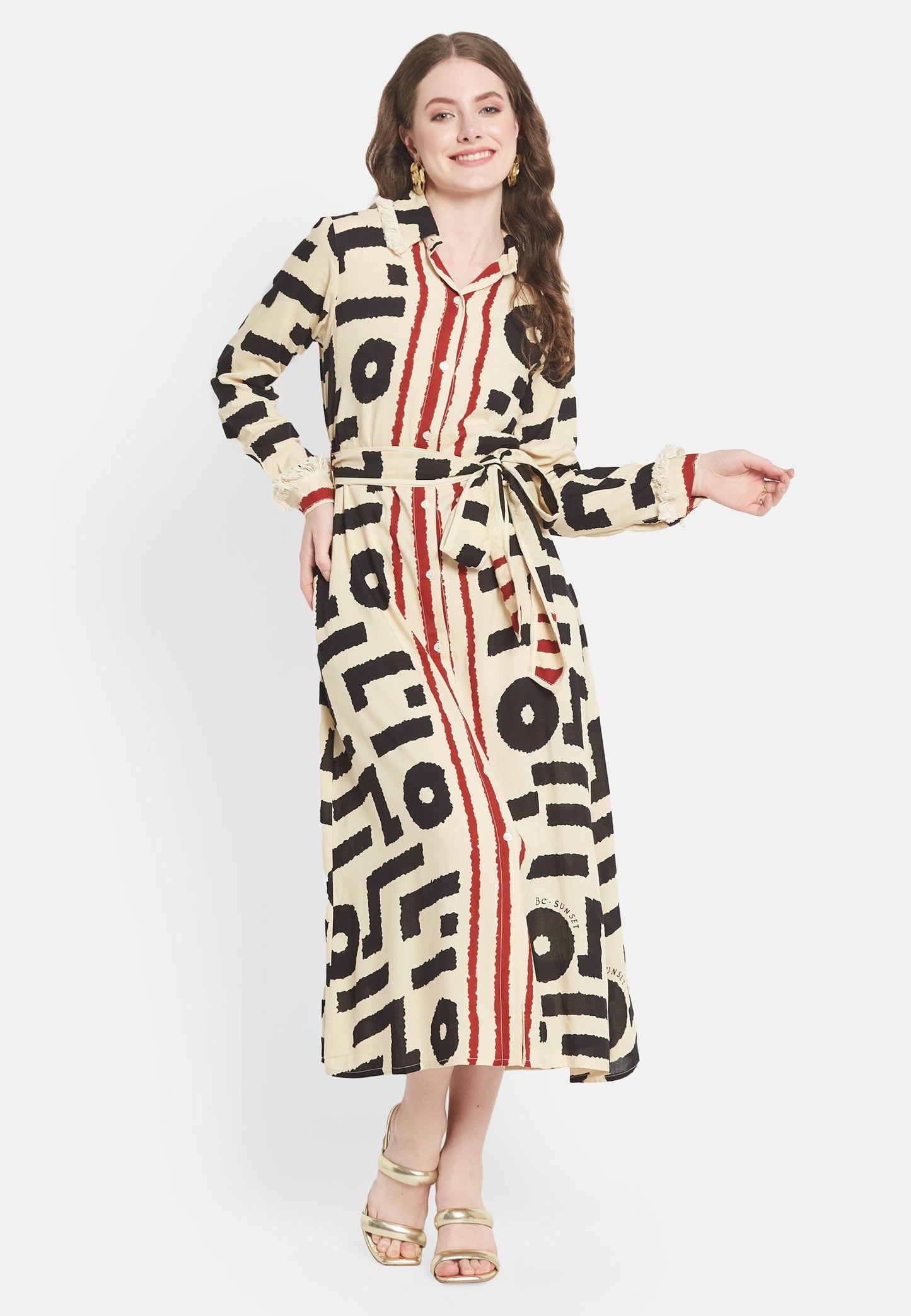 Vestido camisero Brio Althea