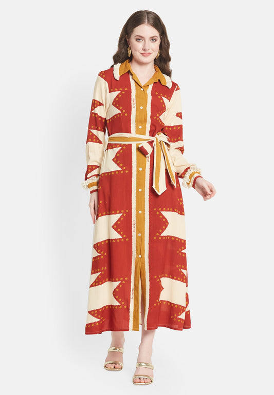 VESTIDO CAMISA BRIO CELESTIAL