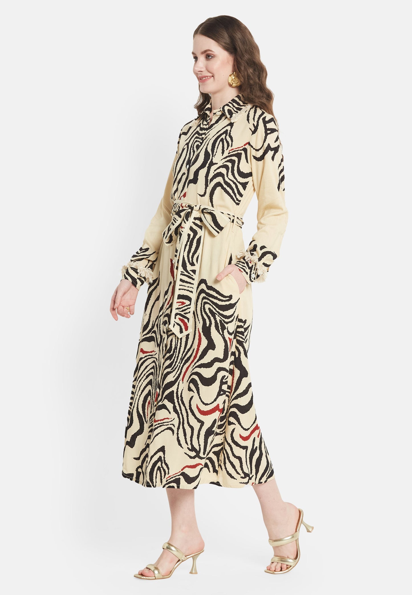 Abito chemisier Brio Viola