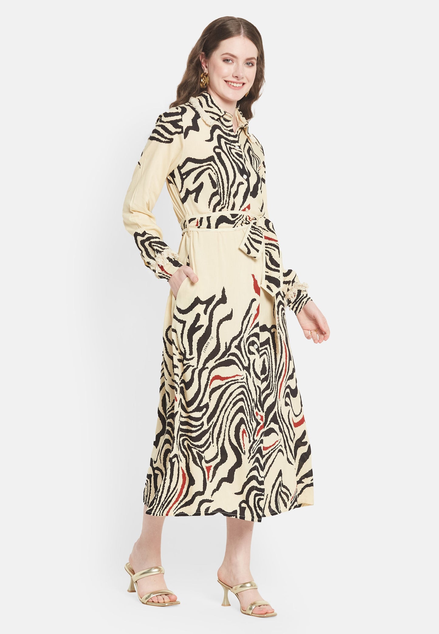 Abito chemisier Brio Viola