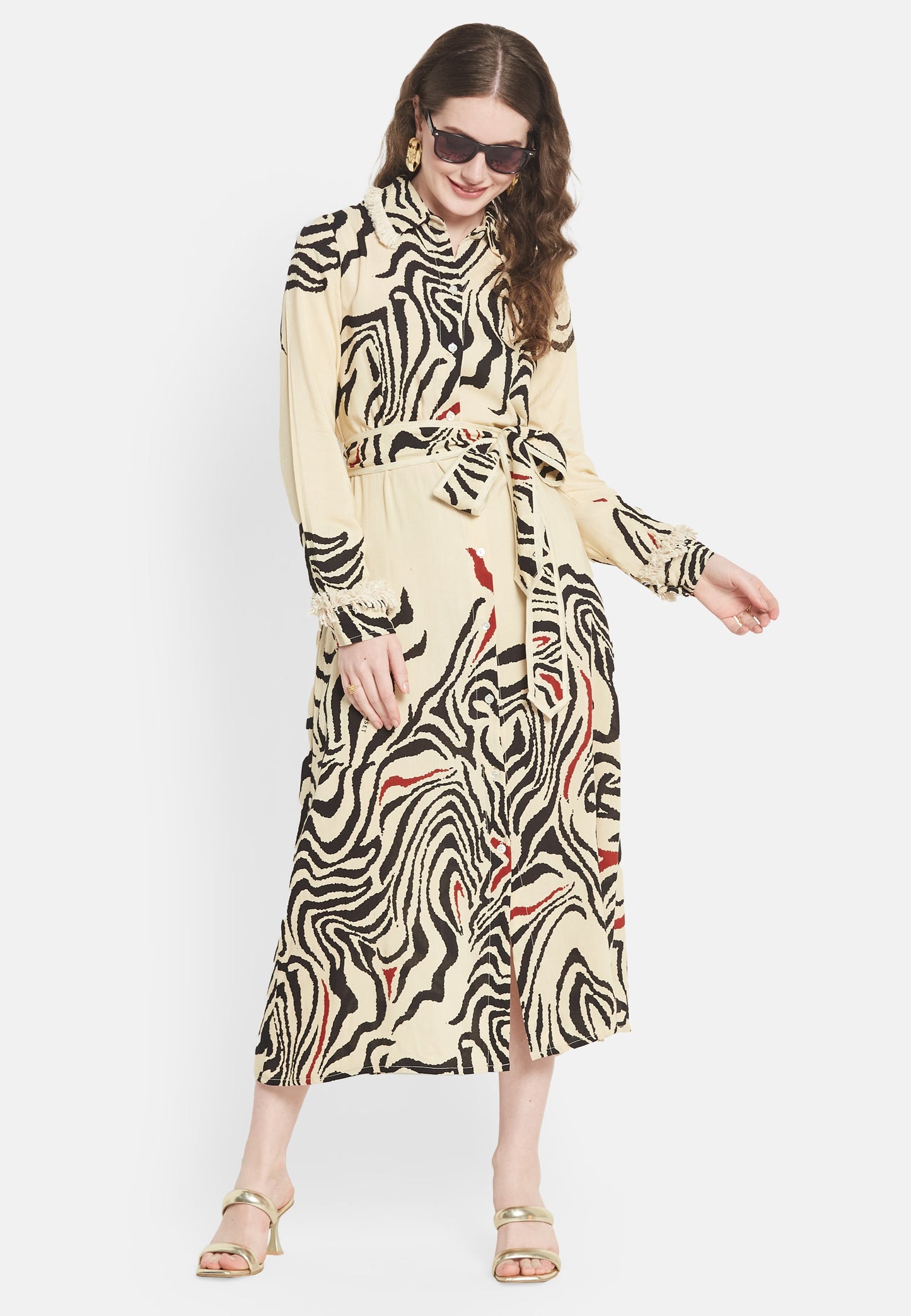 Abito chemisier Brio Viola